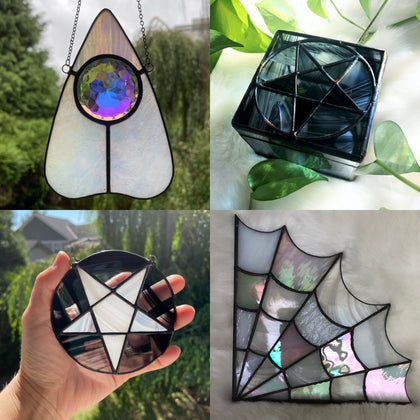 Witchy Stained Glass