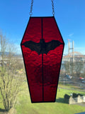 Coffin Suncatcher - Bat