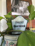 Tombstone Plant Stake