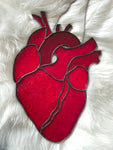 Large Anatomical Heart Suncatcher