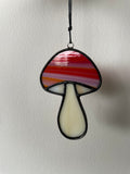 Mushroom - Red Swirl