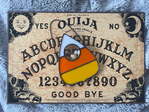 Candy Corn Planchette - Double Faceted Jewel