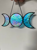 Triple Moon - Iridescent Turquoise