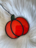 Pumpkin Suncatcher (Cathedral Glass)