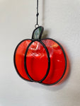 Pumpkin Suncatcher (Cathedral Glass)