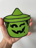 Halloween Bucket - Witch