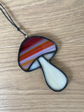 Mushroom - Red Swirl