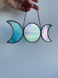 Triple Moon - Iridescent Turquoise