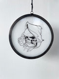 Grim Reaper & Rose Medallion