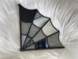 Mini Spider Web - Black & Grey - Left Hand Corner