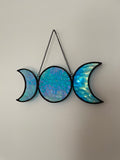 Triple Moon - Iridescent Turquoise