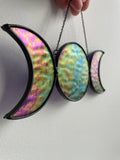 Triple Moon - Iridescent Purple Transparent