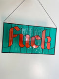 Fuck - Turquoise & Orange
