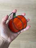 Pumpkin Suncatcher (Cathedral Glass)