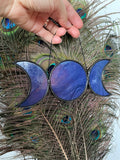 Triple Moon - Iridescent Purple Opaque