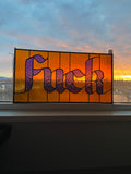 Fuck - Amber & Purple