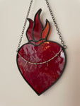 Sacred Heart Suncatcher