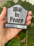 Tombstone Plant Stake