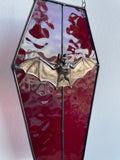 Coffin Suncatcher - Bat