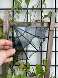 Mini Spider Web - Black & Grey - Left Hand Corner