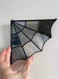 Mini Spider Web - Black & Grey - Left Hand Corner