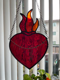 Sacred Heart Suncatcher