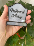Tombstone Plant Stake