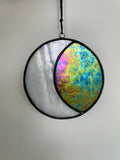 Moon - Iridescent Black & White