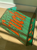 Fuck - Turquoise & Orange