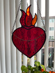 Sacred Heart Suncatcher