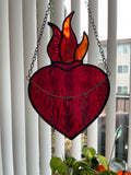 Sacred Heart Suncatcher