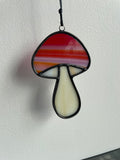 Mushroom - Red Swirl