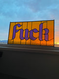 Fuck - Amber & Purple