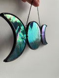 Triple Moon - Iridescent Purple Opaque