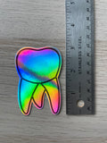 Holographic Tooth Sticker