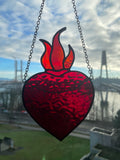 Sacred Heart Suncatcher