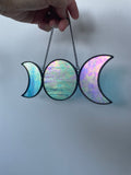 Triple Moon - Iridescent Turquoise