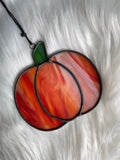 Pumpkin Suncatcher (Opalescent Glass)