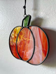 Pumpkin Suncatcher (Opalescent Glass)